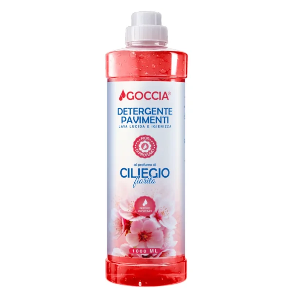 Detergente Pavimenti - Goccia - 1lt - Ciliegio