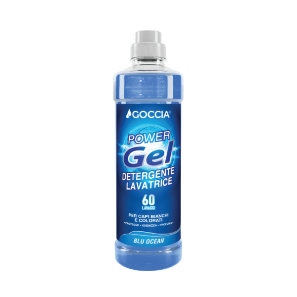Goccia Gel Power Lavatrice 1000ml Blu Ocean