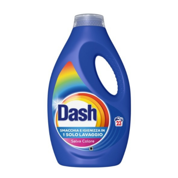 Dash Detersivo Liquido Salva Colore 23 Lavaggi